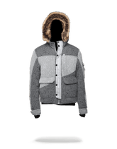 JAPAN STRIPE KNIT CHOPPER JACKET