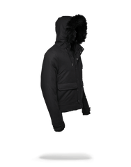 SOLID BLACK CHOPPER JACKET