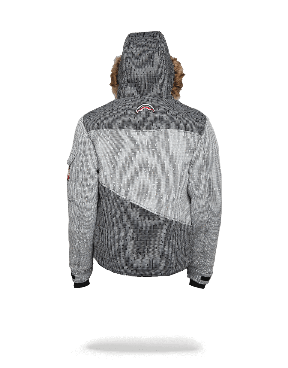 JAPAN STRIPE KNIT CHOPPER JACKET