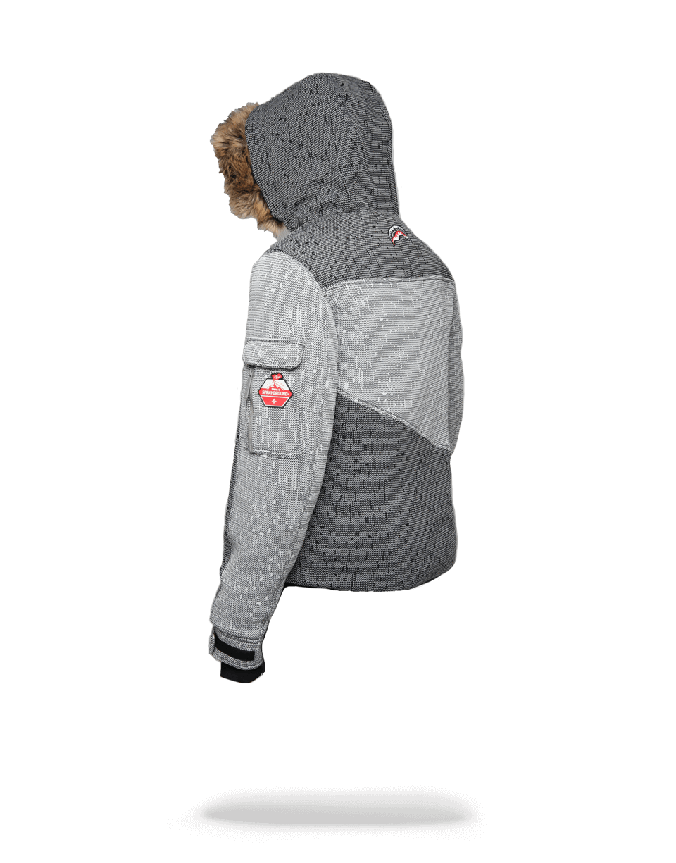 JAPAN STRIPE KNIT CHOPPER JACKET