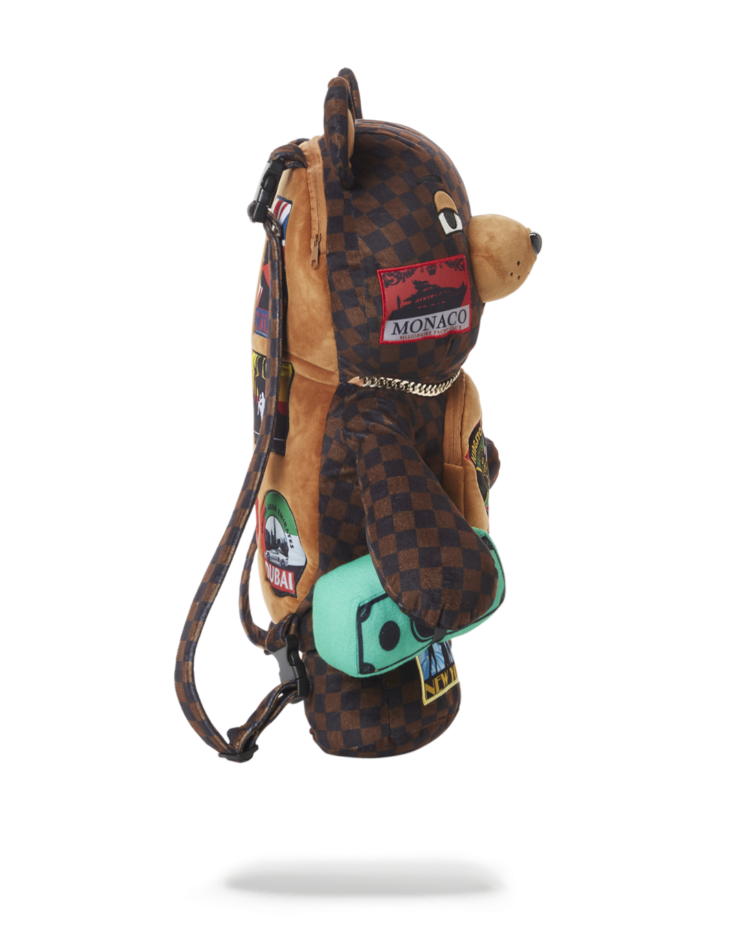 GLOBAL MOGUL MONEYBEAR TEDDYBEAR BACKPACK