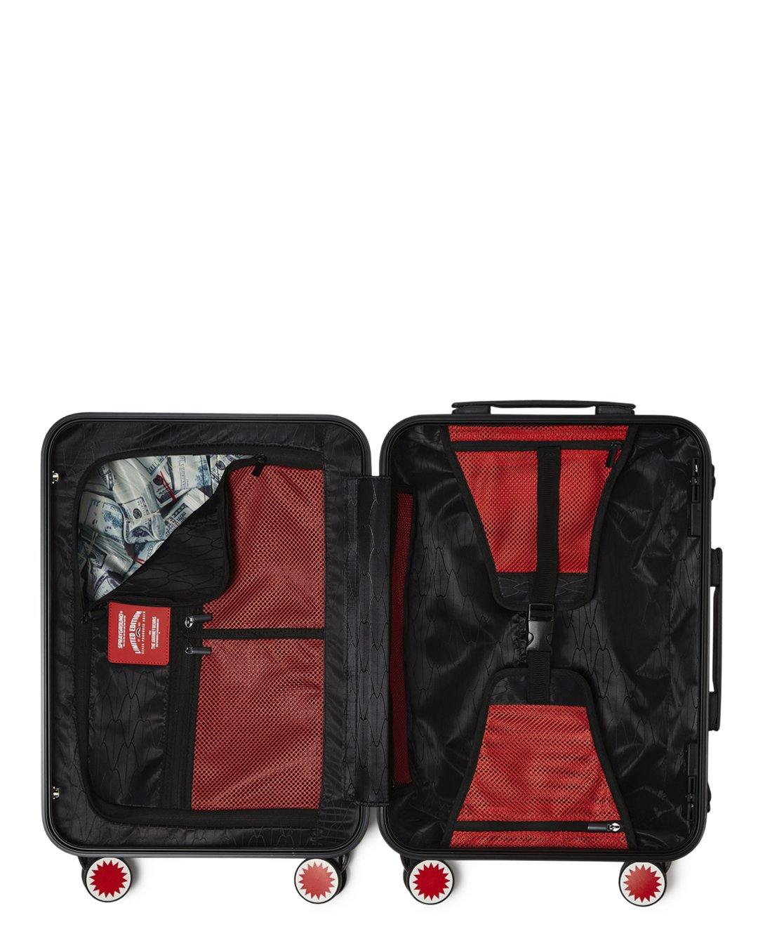 VENI VIDI VICI SHARKNAUTICS HARDSHELL CARRY-ON LUGGAGE